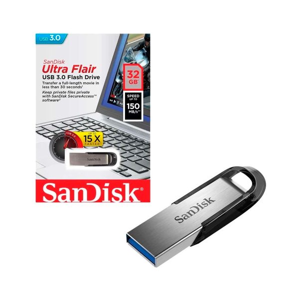 Pendrive Sandisk Ultra Flair 32 GB USB 3.0 - Joigo