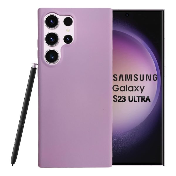Carcasa Para Samsung S23 Ultra Silicona Color