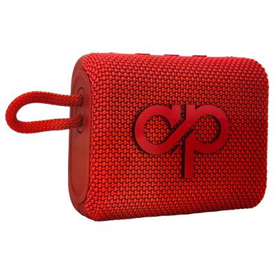 Parlante Inalambrico Bluetooth 3W APC02093 1.200 Mah Rojo