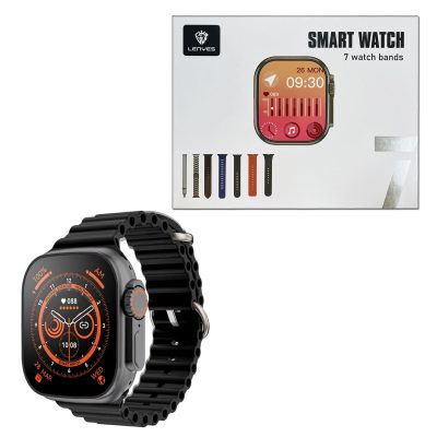 Reloj Inteligente SmartWatch Bluetooth Deportivo 7 Correa BK