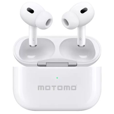 Audifono Bluetooth Manos Libres Motomo Diseño Air Pro Blanco