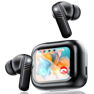 Audifonos Inalámbricos Bluetooth Pantalla Touch Negro