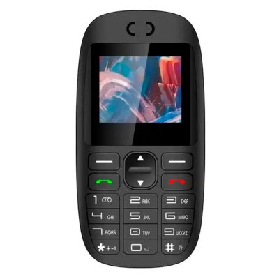 Telefono Celular Adulto Mayor 4G 1.77" Color Tecnolab Negro
