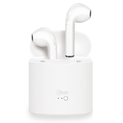 Audifonos Inalámbricos Bluetooth Deportivos Rhythm Blanco