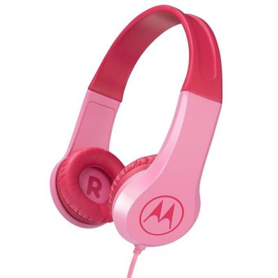Audífonos Alámbricos Micrófono Motorola Squads 200 PK Rosa