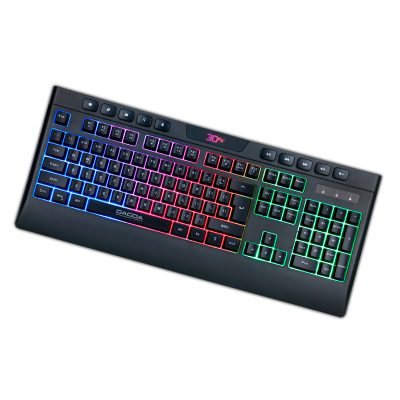 Teclado Gamer 3DFX Dagda Retroiluminado Luz Led En Español