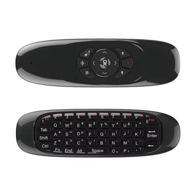 Mini Teclado Multimedia Para Smart Tv Negro