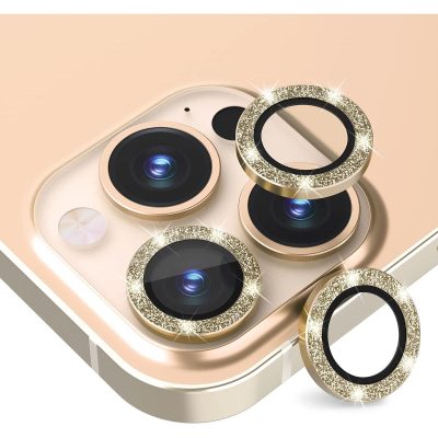 Protector de Lentes de Camara Para iPhone14 Pro Max Brillo