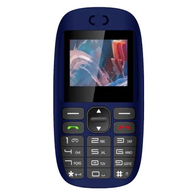 Telefono Celular Adulto Mayor 4G 1.77" Color Tecnolab Azul
