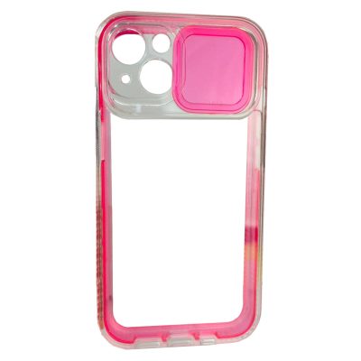 Carcasa Para iPhone 13 Pro Transparente 360° Borde Fluor