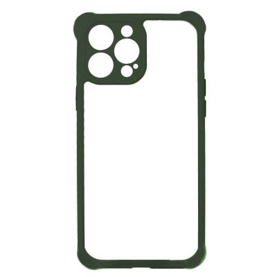 Carcasa Para iPhone 13 Transparente Reforzada Borde Color