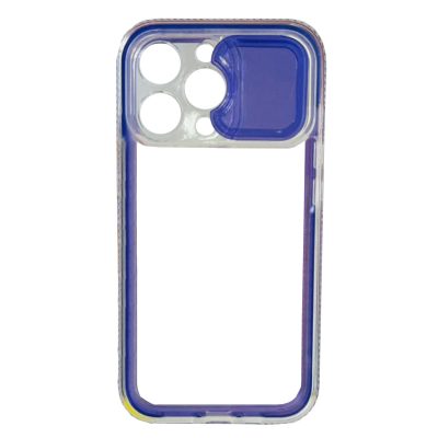 Carcasa Para iPhone 13 Transparente 360° Borde Color Fluor