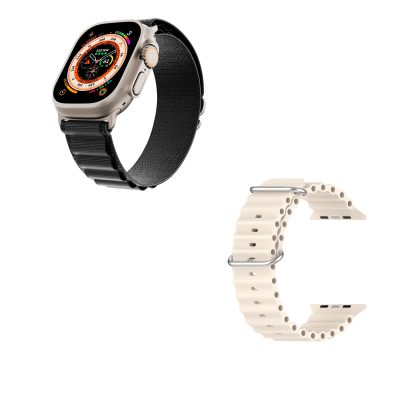 Reloj inteligente Smart Watch Deportivo 49mm 2 Correas