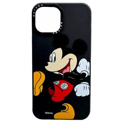 Carcasa Para iPhone 14 Pro Max Diseño Disney Minnie Negro