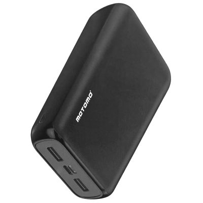 Bateria Portatil Bateria Externa Puerto USB-C 20.000Ma Negro