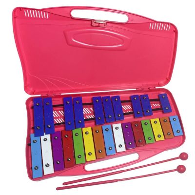 Metalófono Hendrix 25 Notas Pink HX0058