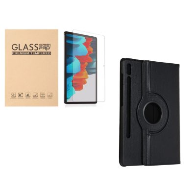 Funda Para Samsung Galaxy S7 Fe S7 Plus S8 Plus Negro Vidrio