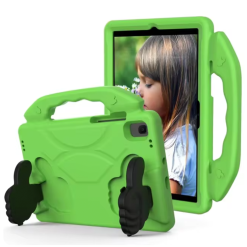 Carcasa Niños Anti Golpe Para Tablet Samsung A9 Plus - VERDE