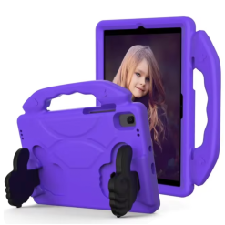Funda Silicona Niños Para Galaxy Tab S9 Fe - Morado