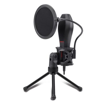 Microfono Redragon Gamer Quasar GM200 Negro