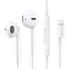 Audífonos Con Cable Compatibles Con Entrada iPhone Sin Gomas