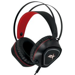Audifono Gamer ReptileX Con Microfono Pc/Consola RX011R Rojo