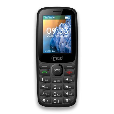 Telefono Celular Adulto Mayor 4G Dual Sim Bar Style 2.4 Pulg