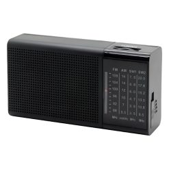Radio Portatil Am/Fm 3W Con Entrada Audifonos Tecnolab TL633