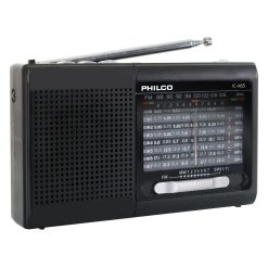 Radio Portatil AM/FM Philco IC-X65 Bluetooth Linterna Negro