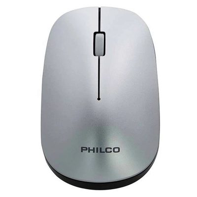 Mouse Inalambrico Philco Con Receptor USB 1600 DPI Gris