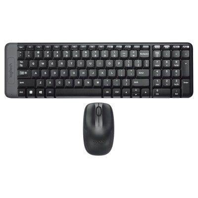Combo Teclado Mouse Inalambrico USB Español Logitech MK220