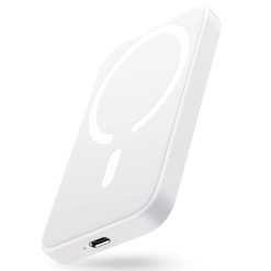 PoweBank Magnetica Compatible Con iPhone Con 5000 Mah Blanco
