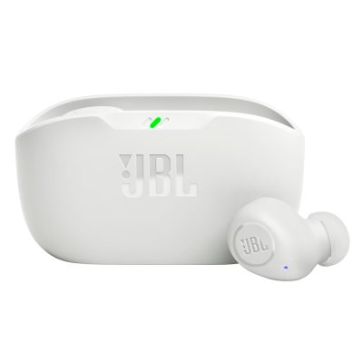 Audifonos Inalambricos Bluetooth Manos Libres JBL Wave Buds Blanco