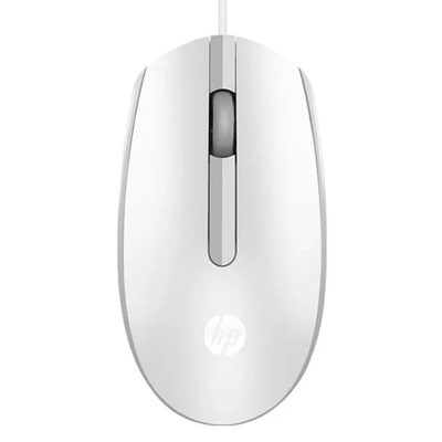 Mouse Optico Ergonómico Con Cable USB De 1.200dpi HP M10