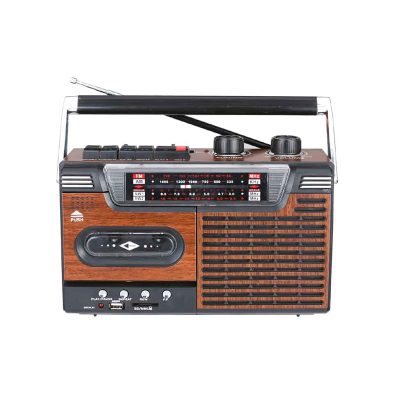 Radio Portail Cassette Vintage Inalámbrico Bluetooth am/fm