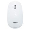 Mouse Inalambrico Philco Con Receptor USB 1600 DPI Blanco