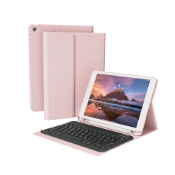 Funda Con Teclado Con Ñ Para iPad 10.2  8 9 Inalámbrico Bt