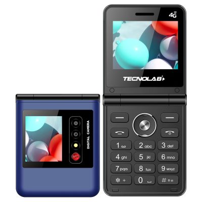Telefono Celular Adulto Mayor 4G DualSim Almeja TL709 Azul