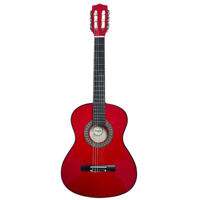 Guitarra Clasica Grande 39 Pulgadas Madera Con Funda Hendrix