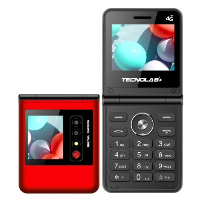 Telefono Celular Adulto Mayor 4G DualSim Almeja TL709 Rojo