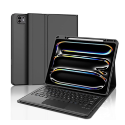 Funda Con Teclado TouchPad Español Para iPad Pro 13 M4 2024