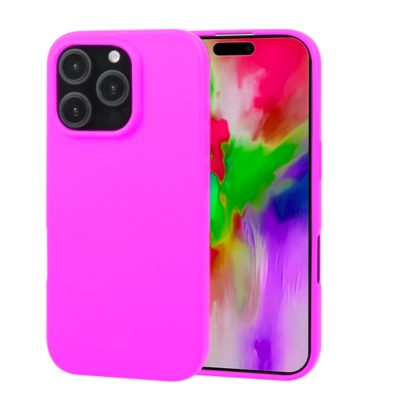 Carcasa Para iPhone 16 Pro Max Goma Colores
