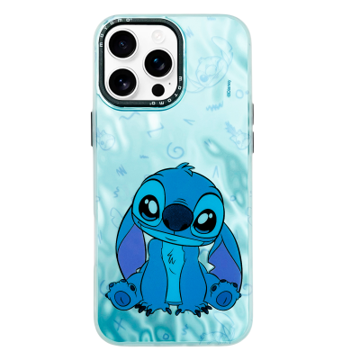 Carcasa Funda Para IPhone 16 Pro Lilo y Stitch Tornasol