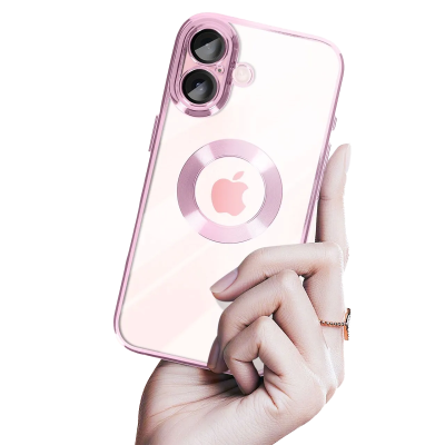 Carcasa Para iPhone 16 Magsafe Metalizada Colores