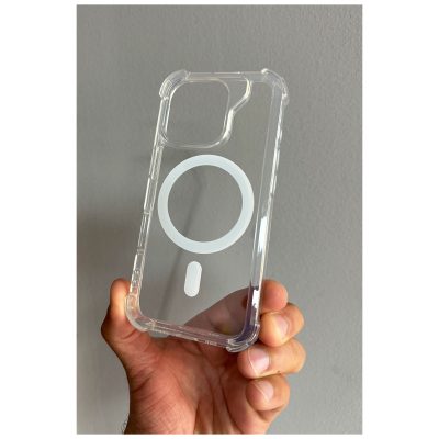 Carcasa Transparente Para iPhone 16 Pro Magsafe
