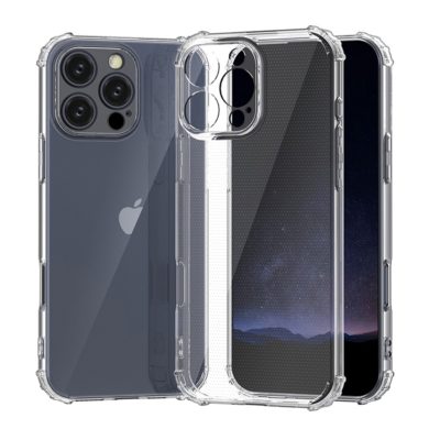 Carcasa Transparente Reforzado Para iPhone 16 Pro