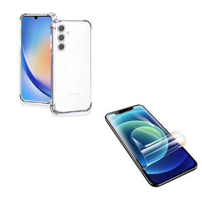 Carcasa Lami Hidrogel Clear Transparente Para Samsung A56 5G