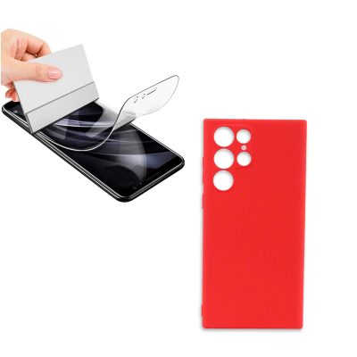 Carcasa Para Samsung S22 Ultra Colores + Lamina Hidrogel