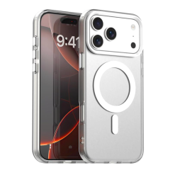 Carcasa Transparente Compatible Con Magsafe Para iPhone 17 Pro Max