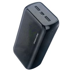 Bateria Portatil Inalámbrico POBAMO38 30.000Mah 2.4A Negro